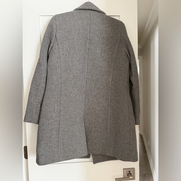 J. Crew Charcoal Double-Breasted Pea Coat - Picture 3 of 4
